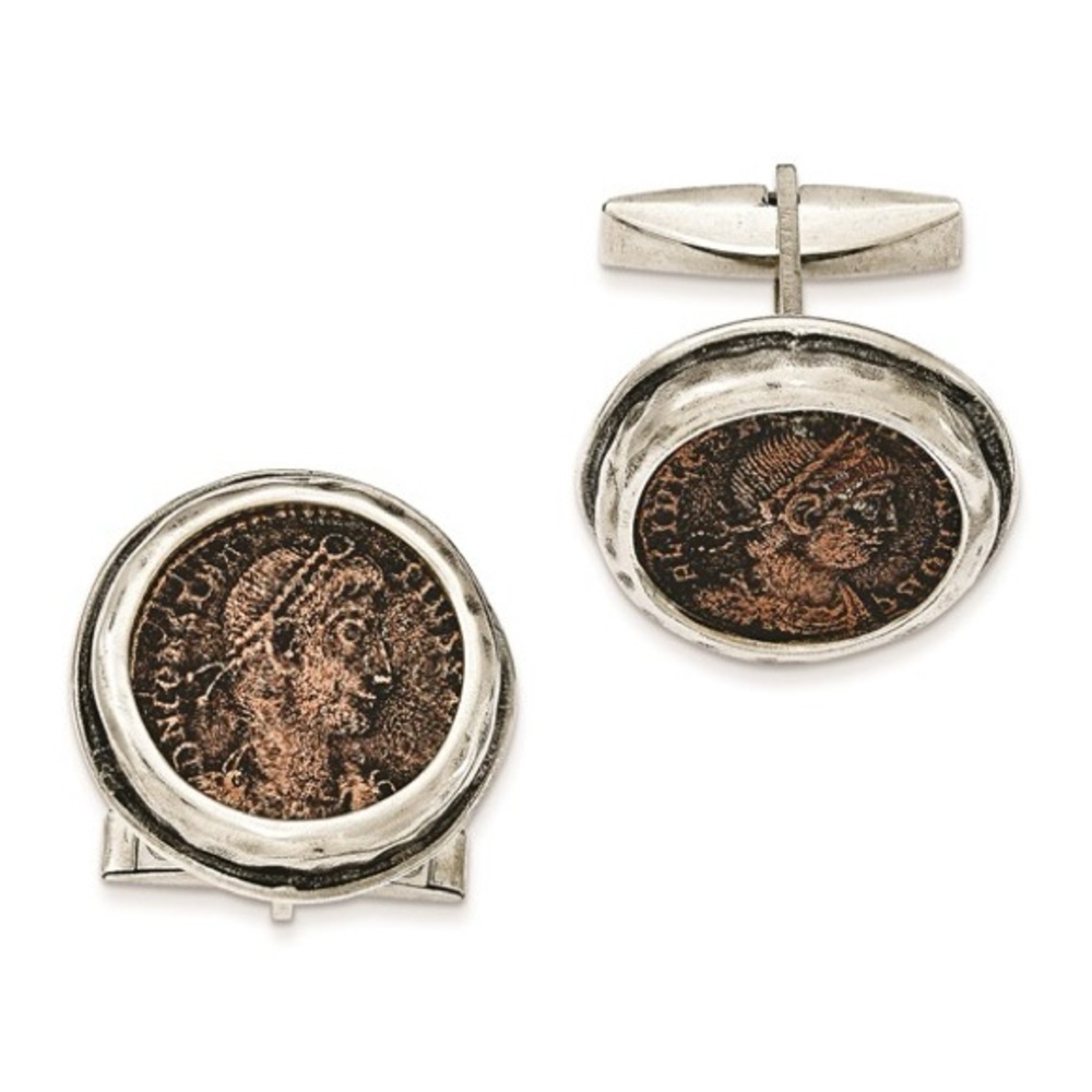 Ancient Roman Coin Cufflinks: Timeless Style and Elegance